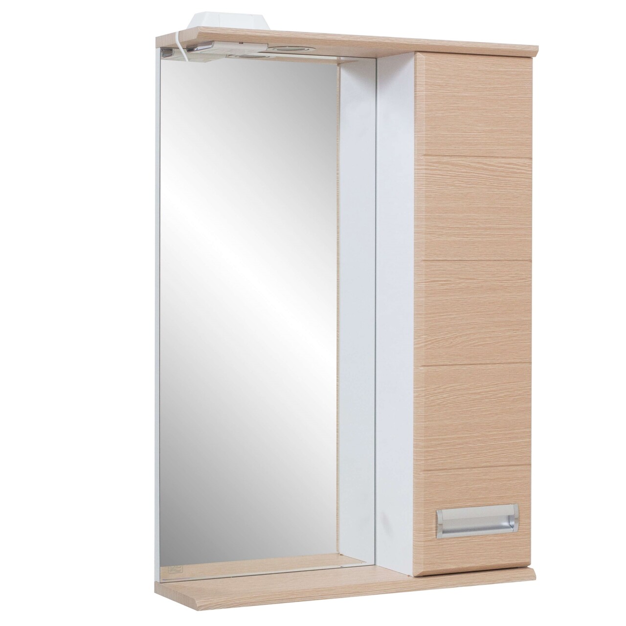 Зеркальный шкаф Style line Ирис 600/с венге
